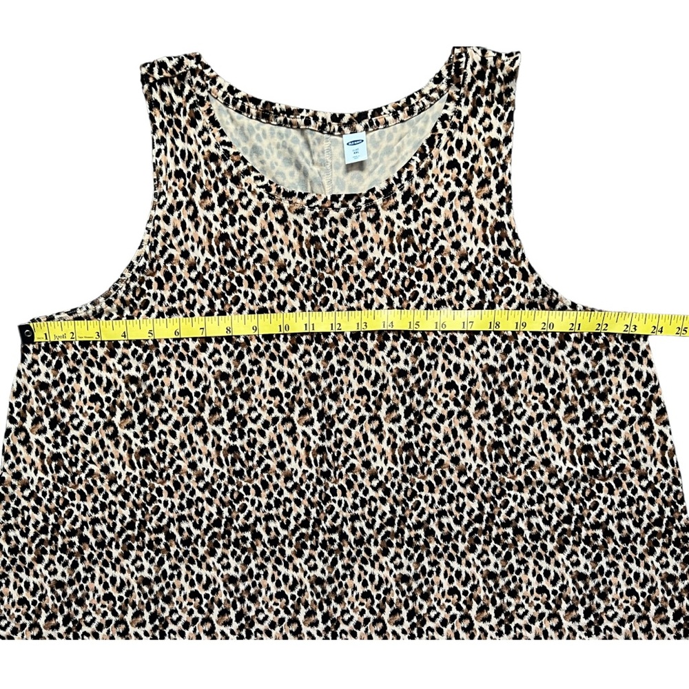 Old Navy Cheetah Print Tank Top - Picture 2 of 3